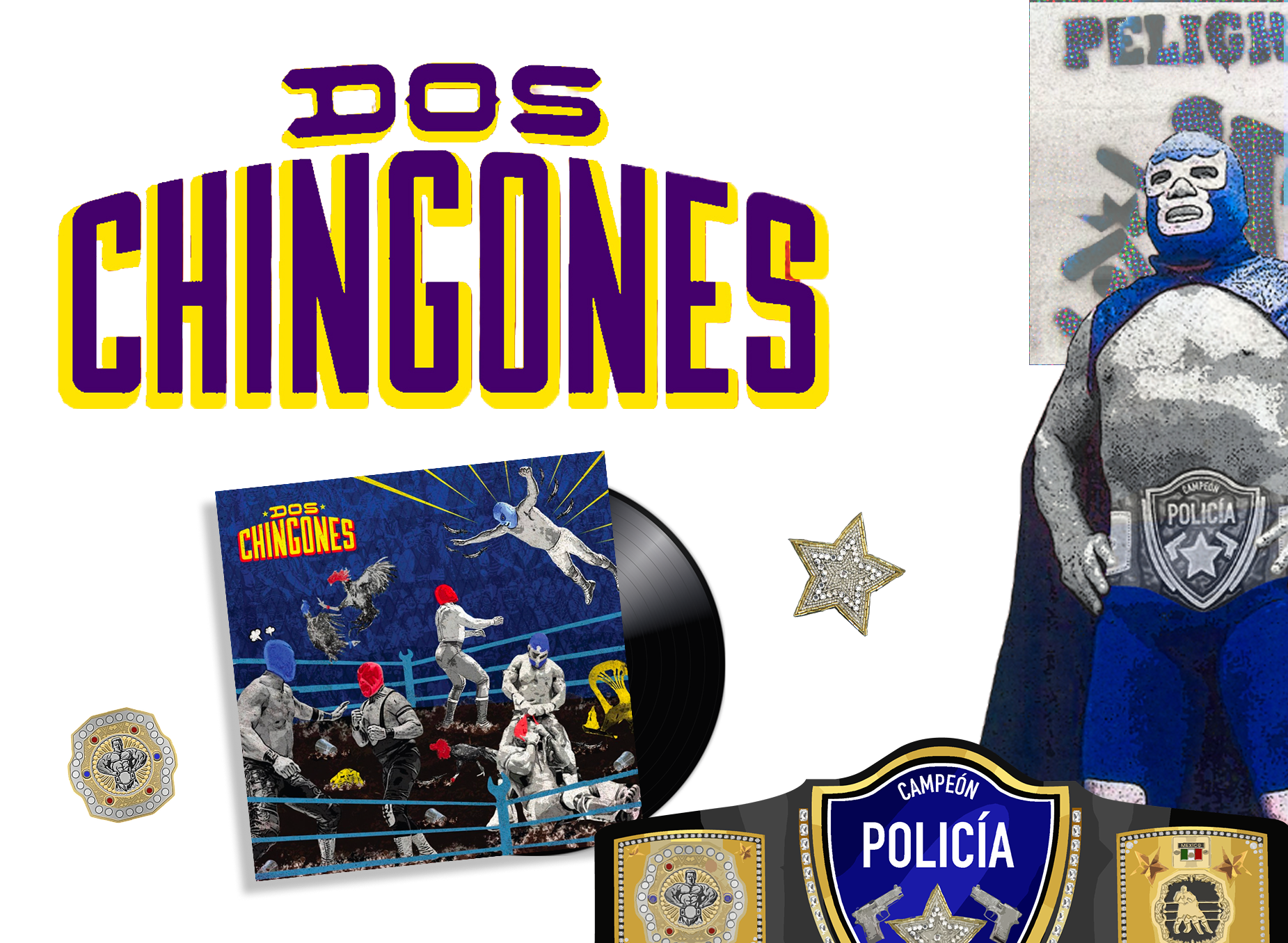 Dos chingones Portada